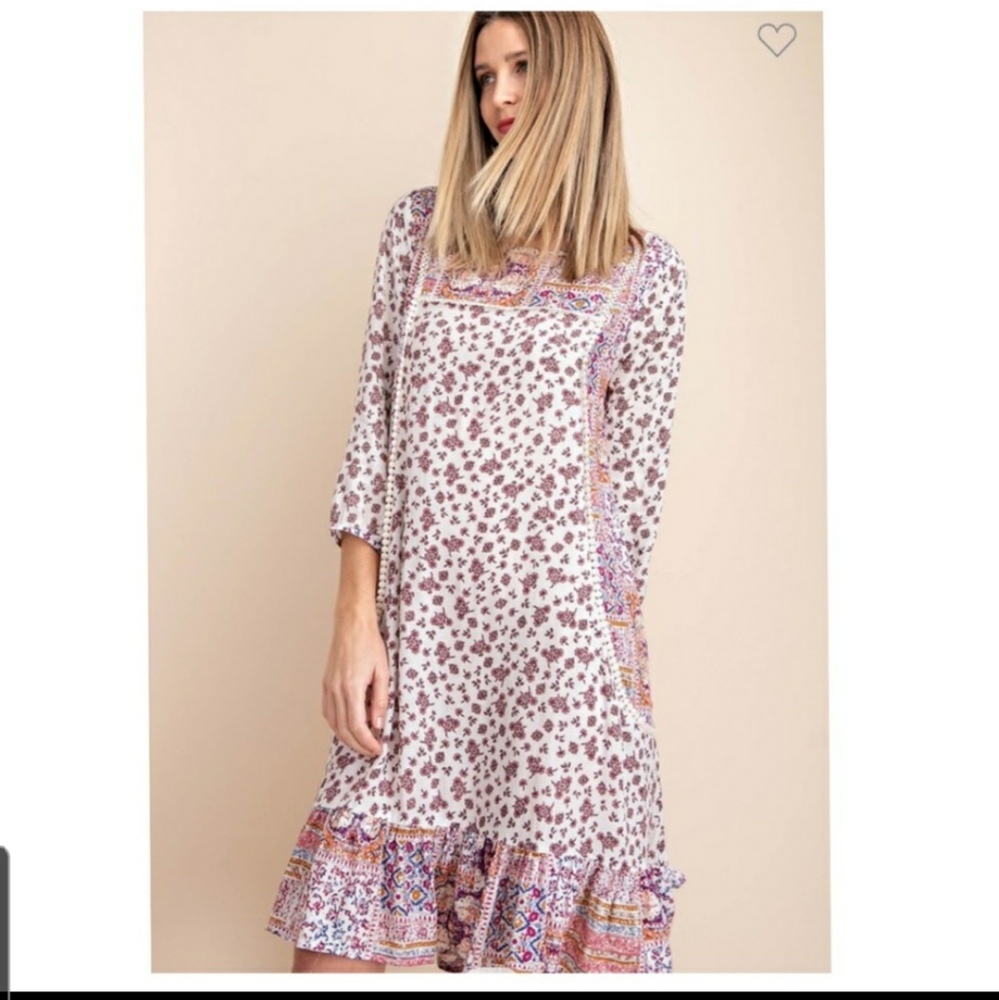 Boho styles midi dress